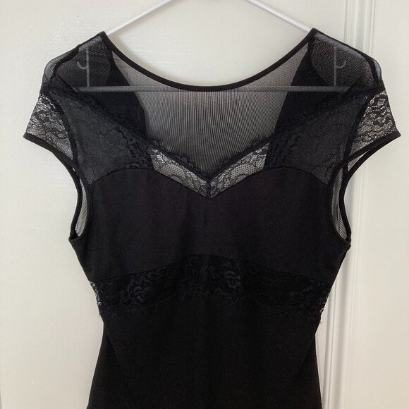 Bebe lace mesh bodysuit M - Picture 2 of 16